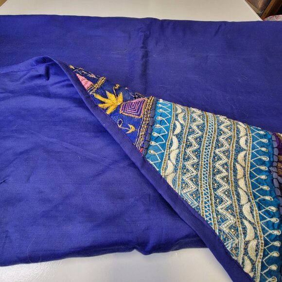 Blue Beaded tapestry Large 39x58 - Picture 8 of 13